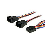 StarTech.com Power Cable Assembly Connector Cable, 304.8mm, for use with Fan