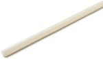 RS PRO Beyaz PA Çubuk (Poliamid), 1m x 16mm Çaplı