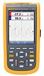 Fluke 124B ScopeMeter 120B Series, 40MHz Handheld Oscilloscope, 2 Analogue Channels - RS Calibrated