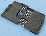 Conector para tarjeta de memoria Smart RS PRO de 16 contactos, paso 2.54mm, 2 filas, montaje superficial