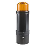 Schneider Electric Harmony XVB Series Amber Flashing Beacon, 24 V ac/dc, Base Mount, Discharge Tube Bulb, IP65
