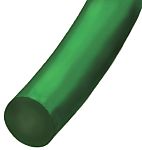 RS PRO 30m 8mm diameter Green Round Polyurethane Belt for use with 76mm minimum pulley diameter