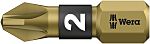 Wera Pozidriv Screwdriver Bit, PZ2 Tip