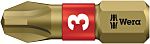 Wera Phillips Screwdriver Bit, PH3 Tip