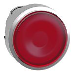 Schneider Electric ZB4 Series Red Illuminated Spring Return Push Button Head, 22mm Cutout, IP66, IP67, IP69K