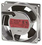 NIDEC ADVANCED MOTOR Axial Fan, 100 V ac, AC Operation, 60m³/h, 9W, 110mA Max, 92 x 92 x 25.5mm