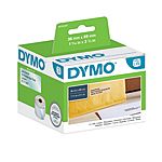 Dymo Transparent Black Print Label Roll, 89mm Width, 36mm Height, 1 ロールあたり 260枚 Qty
