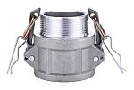 RS PRO Hose Connector, Straight Cam & Groove Coupling, BSP 1-1/2in 1-1/2in ID, 17 bar
