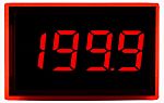 Lascar Digital Voltmeter DC, LED Display 3.5-Digits ±1 %