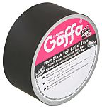 Gaffa páska Akrylát, Černá matná 50mm, délka: 25m tloušťka 0.09mm AT205 Advance Tapes