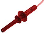 RS PRO Test lead, 10A, 5kV, Red, 1m Lead Length