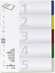 Archivační oddělovač pro formát papíru A4, různé barvy  Durable