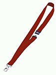 Durable Red Lanyard