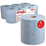WYPALL WypAll L10 General Clean (7494) Wiper Roll Blue Paper Towel, 185 x 380mm, 630 Sheets
