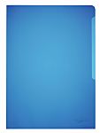 Durable Blue A4 Corner Opening Pocket