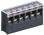 Yoshida Electric Industry PBX Series PCB Terminal Block, 6-Contact, 7.62mm Pitch, Through Hole Mount, 1-Row, Solder