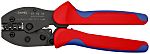 Knipex PreciForce® Hand Ratcheting Crimp Tool for Uninsulated Open Barrel Terminals, 0.1 → 2.5mm² Wire