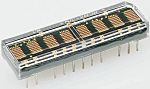 HCMS-3966 Broadcom 4 Digit Dot Matrix LED Display, 7 x 5 Dot Matrix Red 2.3 mcd 4.6mm