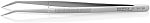 Knipex 155 mm, Stainless Steel, Serrated, Tweezer
