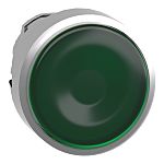 Schneider Electric Harmony XB4 Series Green Illuminated Maintained Push Button Head, 22mm Cutout, IP66, IP67, IP69K