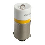 Schneider Electric Orange LED LED Reflector Lamp, 24 V ac/dc, BA9 Base