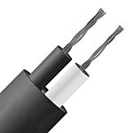 RS PRO Type J Thermocouple Cable/Wire, 25m, Unscreened, PFA Insulation, +260°C Max, 7/0.2mm