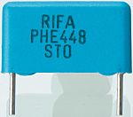KEMET PHE448 Polypropylene Film Capacitor, 2 kV dc, 700 V ac, ±5%, 150pF, Through Hole