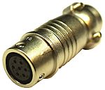 Tajimi Electronics Circular Connector, 7 Contacts, Cable Mount, Socket, Female, PRC03 Series
