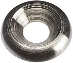 Yahata Neji Nickel Plated Brass Cup Washers, M4