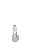 RS PRO Steel Male Pneumatic Quick Connect Coupling, G 1/4 Female Threaded