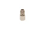 RS PRO Brass Female Pneumatic Quick Connect Coupling, G 1/8 Female Threaded