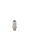 RS PRO Steel Male Pneumatic Quick Connect Coupling, G 1/4 Male Threaded