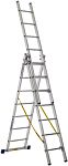 Zarges Aluminium Combination Ladder 21 steps 5m open length