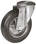 LAG 丝杆型万向轮 80mm直径, 橡胶轮胎, 应用于工业, 60kg负载, 106mm总高
