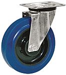LAG 脚轮, 车轮直径 250mm, 450kg负载旋转是50mm, 橡胶轮胎重型, 聚酰胺轮毂滚动轴承