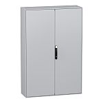 Schneider Electric PanelSeT SM Series Steel Double-Door-Door Floor Standing Enclosure, Opaque Door, IP55, 2000 x 1600 x