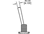TE Connectivity Toggle Switch, Panel Mount, On-On, SPDT, Solder Terminal