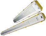 Iluminación de emergencia, Luminaria de armazón, 58 W, lámpara fluorescente, 1.560 x 95 x 100 mm Iluminación de emergencia, Luminaria de armazón, 58 W, lámpara fluorescente, 1.560 x 95 x 100 mm