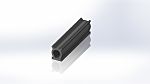 RS PRO Black EPDM  Edging Strip, 20m