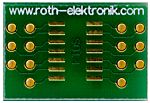 RE932-03, Double Sided Extender Board Multi Adapter Board FR4 20.32 x 13.65 x 1.5mm