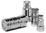 RS PRO Carbon Steel Male Hydraulic Quick Connect Coupling, BSP 3/4 Male