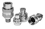 RS PRO Carbon Steel Female Hydraulic Quick Connect Coupling, NPT 3/8 Male