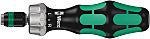 Wera 1/4 in Hexagon Ratchet Screwdriver, 150 mm length