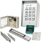 Kit de control de acceso RS PRO, incluye Caja de cristal de la rotura, botón de salida, Teclado, fuente de alimentación