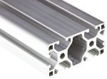 RS PRO Silver Aluminium Profile Strut, 30 x 60 mm, 6mm Groove, 2000mm Length