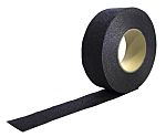 RS PRO Black Polyethylene 18.3m Hazard Tape, 1.05mm Thickness