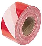 RS PRO Red/White PE 100m Barrier Tape