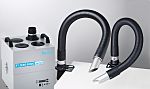 Weller Zero Smog 4V, 230V Solder Fume Extractor, Gases, Solvents, Welding Fumes, 275W, Type F - Schuko plug, Type G -