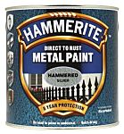 Hammerite Metal Paint in Hammered Silver 250ml