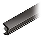 RS PRO Glass Panel Profile, 40, 8mm Slot, 40 mm Strut Profile